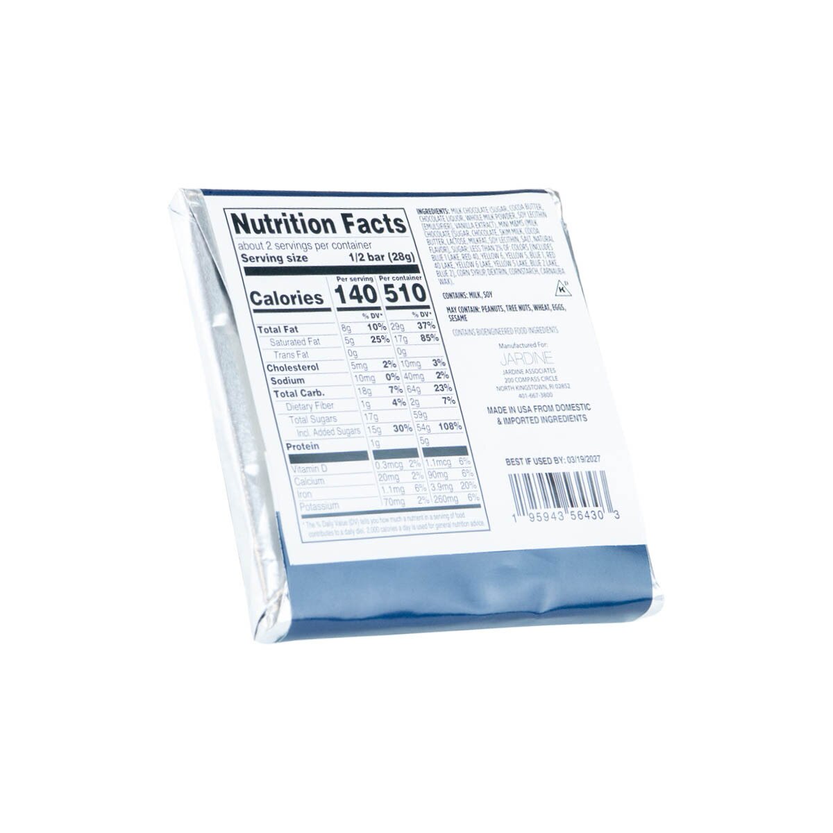 USU Seal M&M Milk Chocolate Bar